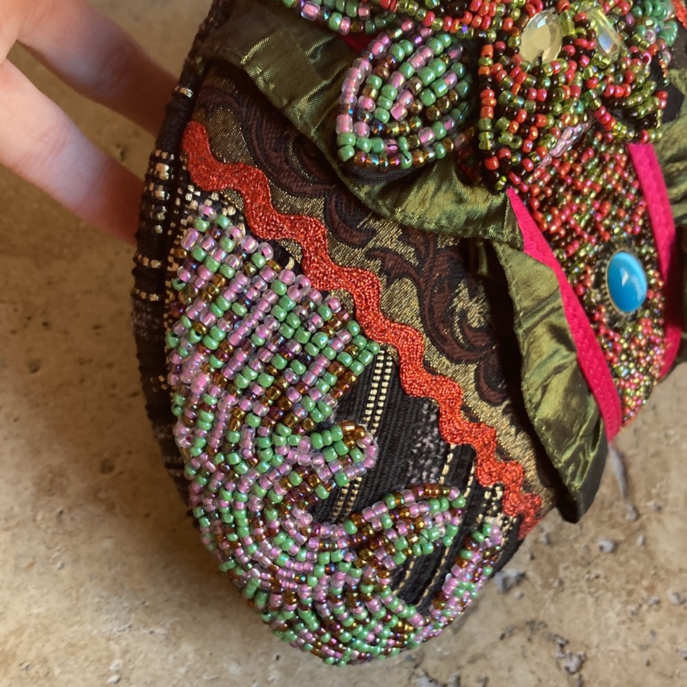 Stunning gorgeous beaded purse  NWT - Picture 16 of 17